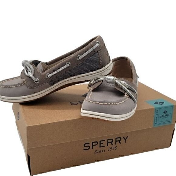 Sperry Shoes - Sperry Barrelfish Lt. Grey size 5M